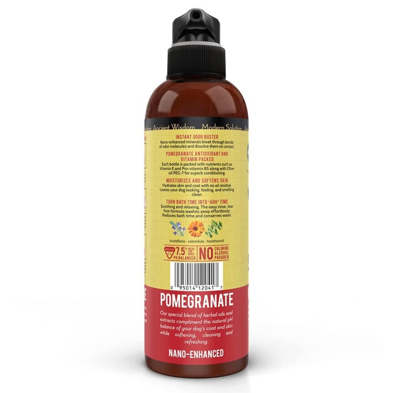 RELIQ Natural Mineral SPA Shampoo Pomegranate for Dog/Puppy. No soap no Oatmeal Formula. Tear Free and Long Lasting Odor Control. Super Soft and Shiny Coat After wash. - Image 2